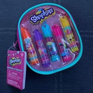 🥰🥰Shopkins Backpack Lip Balm Set🥰🥰
